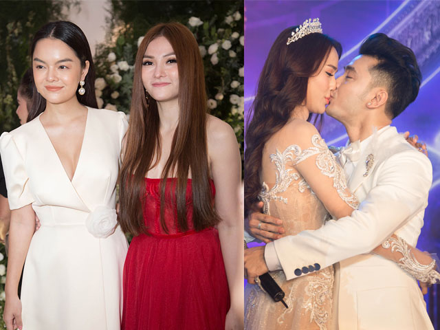 Dàn sao Việt đổ bộ tiệc cưới Ưng Hoàng Phúc và Kim Cương
