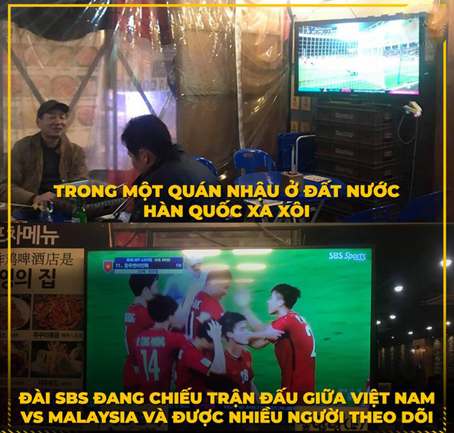 Người dân Hàn Quốc cũng rất quan tâm đến đội tuyển Việt Nam.