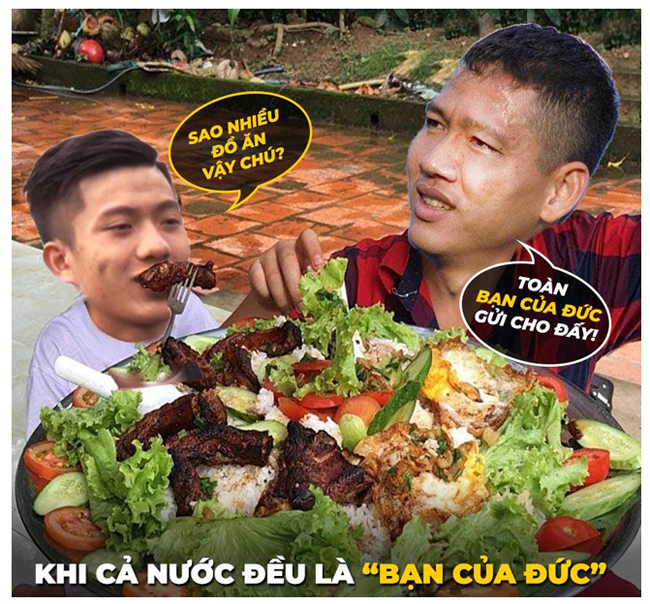 Đức là người nhiều bạn nhất Việt Nam.