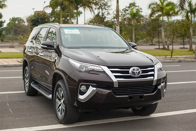 Bảng giá xe Toyota Fortuner 2018 cùng nhiều ưu đãi hấp dẫn trong tháng 12 - 3