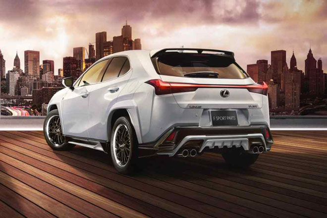 Lexus UX 2019 cực ngầu với gói độ từ TRD Sport - 2