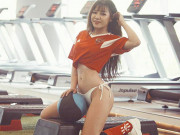 Làm đẹp - Bạn gái Quang Hải, thủ môn Lâm Tây: Hot girl phòng gym &quot;chính hiệu&quot;