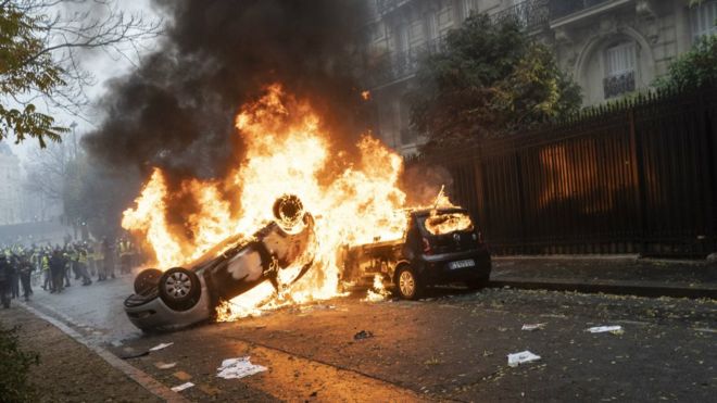 Bạo loạn ở Pháp: Nỗi sợ hãi bao trùm Paris trước ngày &#34;bão tố&#34; - 1