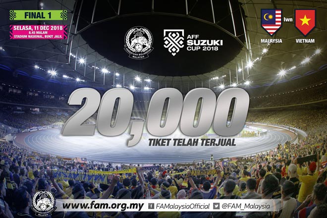 Chóng mặt vé chung kết Malaysia – Việt Nam: 30.000 vé bán như thế nào? - 1