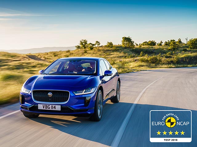 SUV Jaguar I-Pace đạt đánh giá an toàn 5 sao Euro NCAP