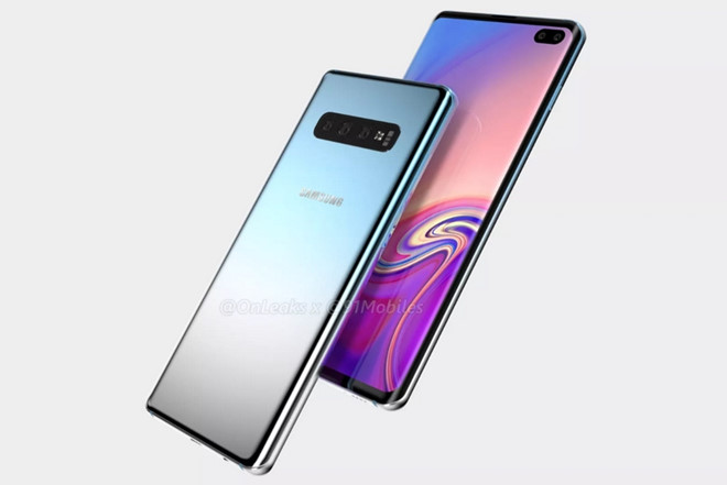 Tiếp tục rò rỉ ảnh Galaxy S10: camera sau kép ngang - 3