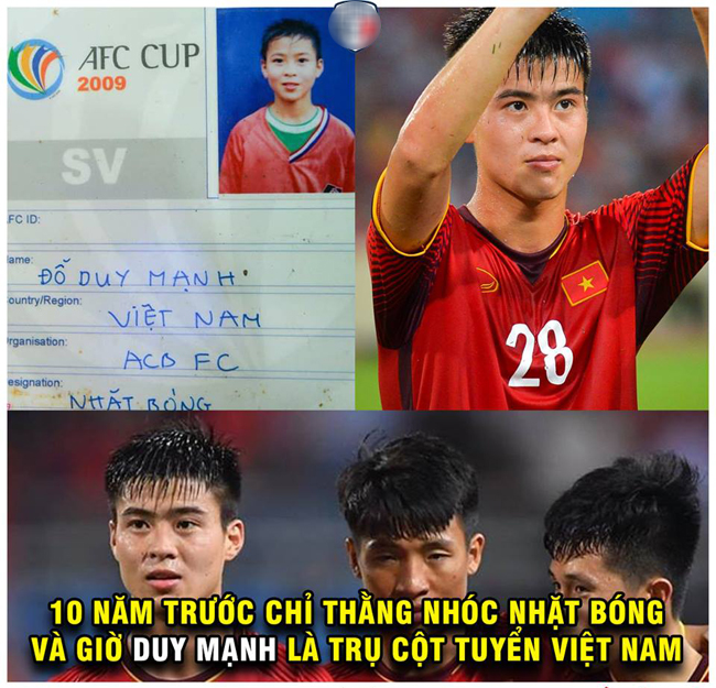 Duy Manh và cái duyên 10 năm tại AFF Cup.