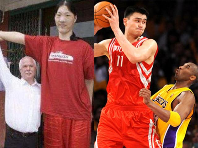 Trung Quốc phát hiện nữ VĐV 2m48: Yao Ming 2m29 phải ngước nhìn