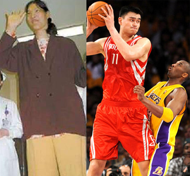 Trung Quốc phát hiện nữ VĐV 2m48: Yao Ming 2m29 phải ngước nhìn - 1