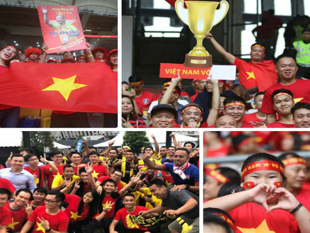 Fan Việt mang cúp vàng, giao lưu CĐV Malaysia chờ tin thắng trận Bukit Jalil