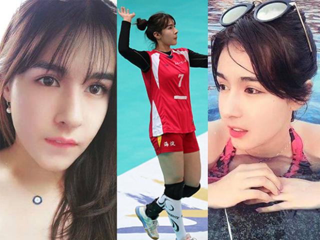 Trung Quốc xuất hiện chân dài bóng chuyền 18 tuổi đẹp nhất thế giới