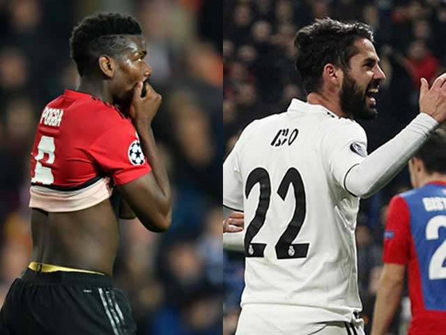 MU - Real chuyển nhượng ”bom tấn” sốc:  Tính đổi Isco để có Pogba