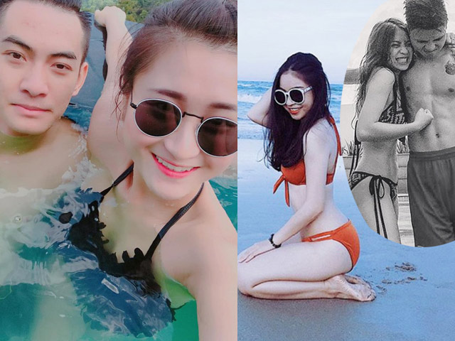 Bạn gái Quang Hải, Huy Hùng, Phan Văn Đức siêu ”hot” với áo tắm