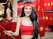 Thời trang - Ngân 98 bán nude ăn mừng tuyển Việt Nam vô địch AFF Cup 2018