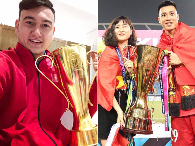 Các cầu thủ Việt nói gì sau đêm “xưng vương” AFF Cup 2018?