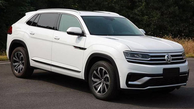 Volkswagen Atlas Cross Sport lộ diện trước giờ ra mắt chính thức - 1