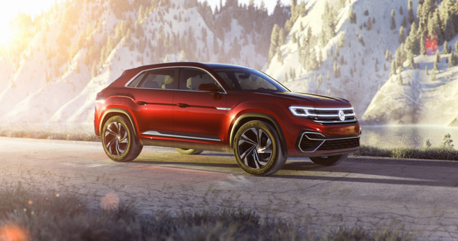 Volkswagen Atlas Cross Sport lộ diện trước giờ ra mắt chính thức - 6