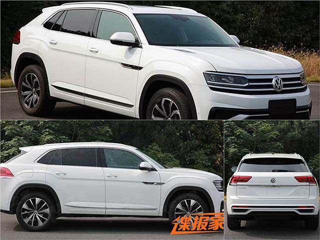 Volkswagen Atlas Cross Sport lộ diện trước giờ ra mắt chính thức