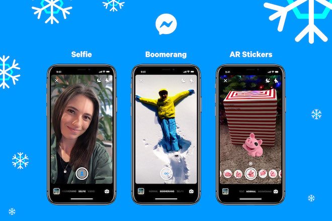 Facebook thêm tính năng Boomerang trên Messenger, chế độ selfie mới - 1