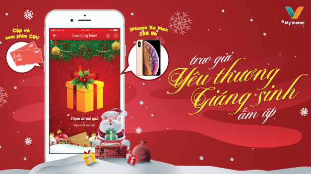 Gần 3 tỷ đồng quà tặng cho Khách hàng “nghịch” ứng dụng MyViettel dịp Noel - 1