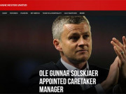 Bóng đá - CHÍNH THỨC: MU bổ nhiệm huyền thoại Solskjaer thay Mourinho