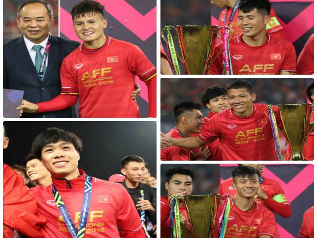 Trao giải Quả bóng vàng Việt Nam: Quang Hải ”đấu” 4 nhà vô địch AFF cup