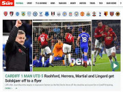 Bóng đá - MU đại thắng Cardiff: Báo Anh khen tướng mới Solskjaer “ăn đứt” Mourinho