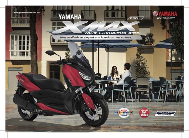 Yamaha X-Max 250 2018 thêm màu &#34;áo choàng&#34; mới, giá không đổi - 2