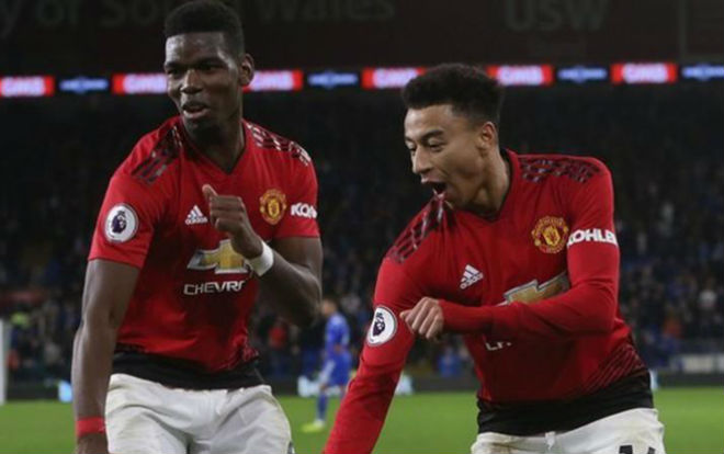 Siêu sao V18 Ngoại hạng Anh: Song tấu MU Pogba - Lingard lấp lánh 5 SAO - 1