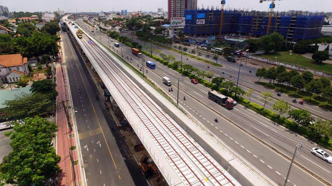 Tường vây ngầm bị điều chỉnh và hình ảnh metro số 1 sau 6 năm thi công - 3