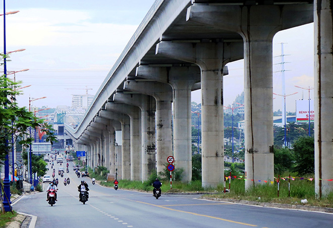 Tường vây ngầm bị điều chỉnh và hình ảnh metro số 1 sau 6 năm thi công - 1