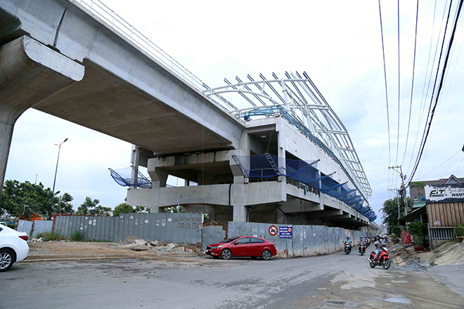 Tường vây ngầm bị điều chỉnh và hình ảnh metro số 1 sau 6 năm thi công - 9