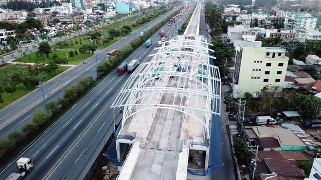 Tường vây ngầm bị điều chỉnh và hình ảnh metro số 1 sau 6 năm thi công - 10