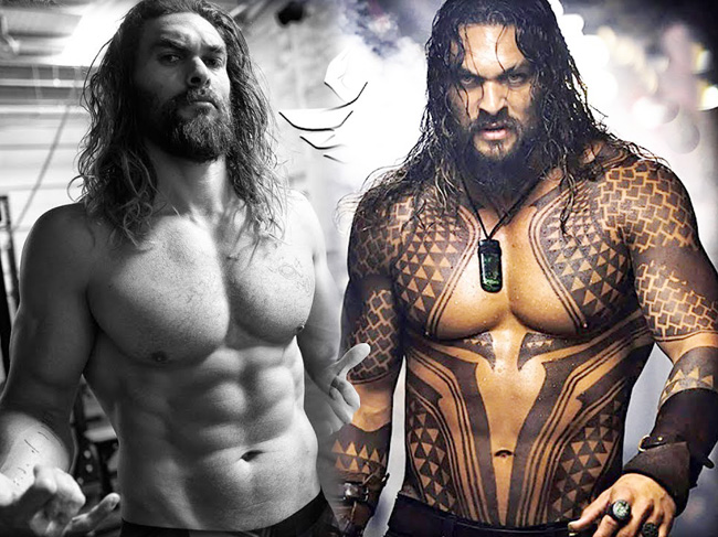 Nhờ thói quen kiên trì và niềm đam mê tập luyện mỗi ngày, Jason Momoa có được những khối cơ bắp &#34;khủng&#34; sánh ngang The Rock.&nbsp;