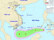 Tin tức trong ngày - Áp thấp nhiệt đới giật cấp 8 tăng tốc vào Biển Đông, khả năng mạnh thành bão