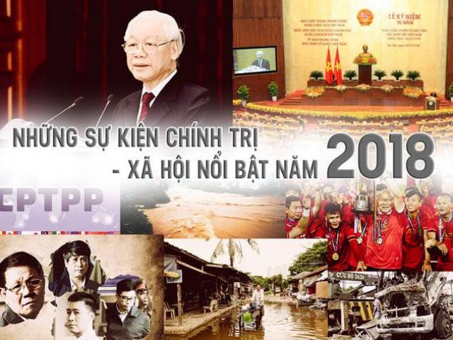 Những sự kiện chính trị - xã hội nổi bật 2018