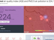 Tin tức trong ngày - SOS chất lượng không khí nguy hại, Sở Tài nguyên nói chỉ để tham khảo?