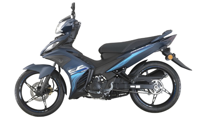 2020 Yamaha Jupiter MX 135 chỉ nặng 105 kg giúp xe phát huy tối đa hiệu suất động cơ.
