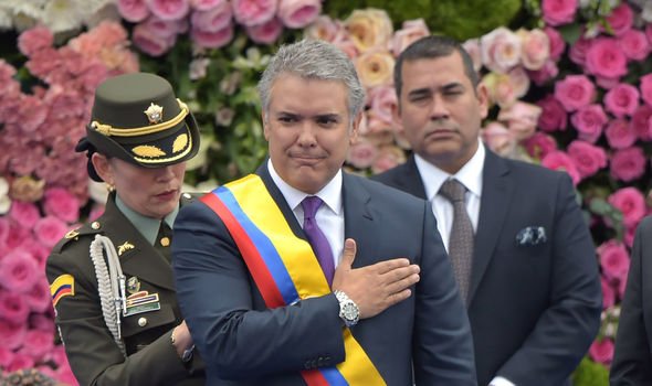 Tổng thống Colombia&nbsp;Ivan Duque nhiều lần công khai chỉ trích người đồng cấp Venezuela Nicolas Maduro.