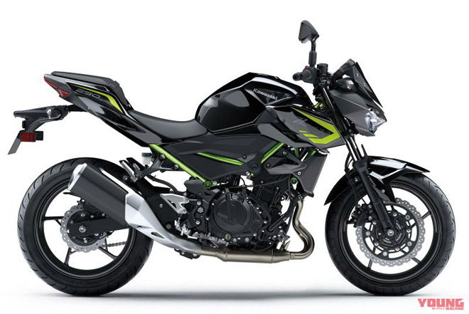 2020 Kawasaki Z400 và Z250 tông màu mới, gam màu sáng ấn tượng - 3