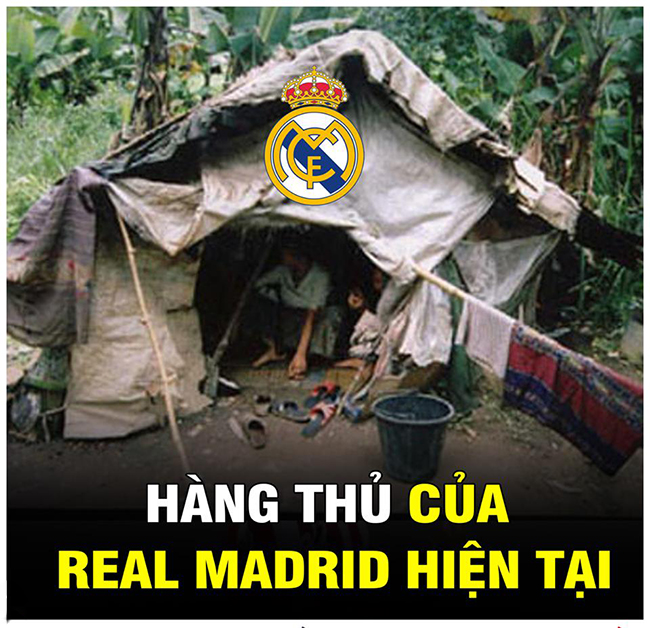 Hình ảnh hàng thủ Real Madrid ở thời điểm hiện tại.