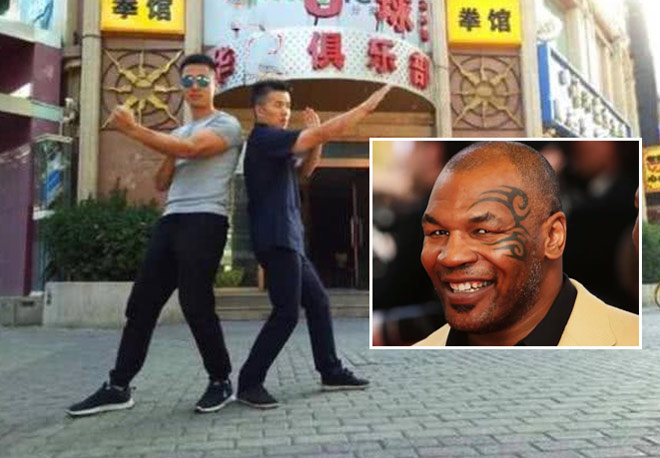 Thầy trò Dư Xương Hoa muốn đấu với huyền thoại boxing hạng nặng Mike Tyson