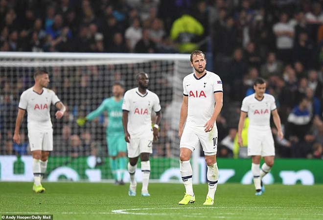 Kane thất thần vì Tottenham thua thảm Bayern