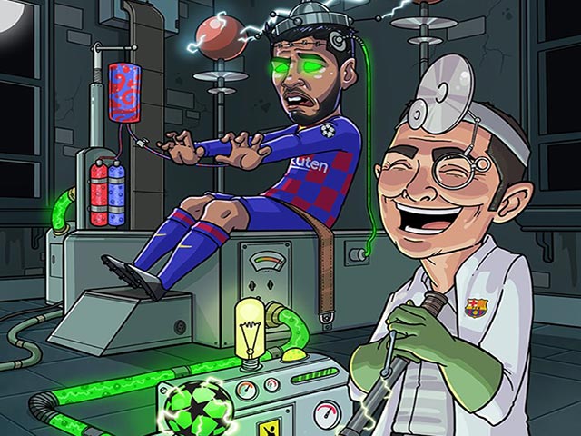 Suarez hóa ”siêu nhân” giải cứu Barca trong ngày Messi trở lại