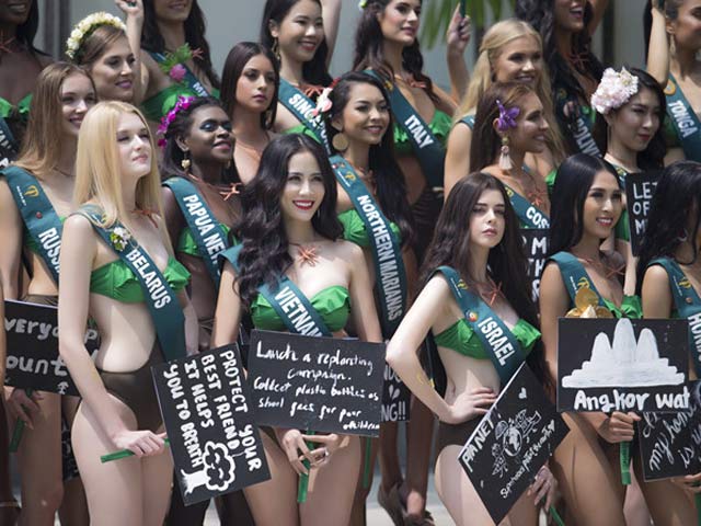 Cuộc thi Hoa hậu Trái đất 2019 đang diễn ra tại Philippines.