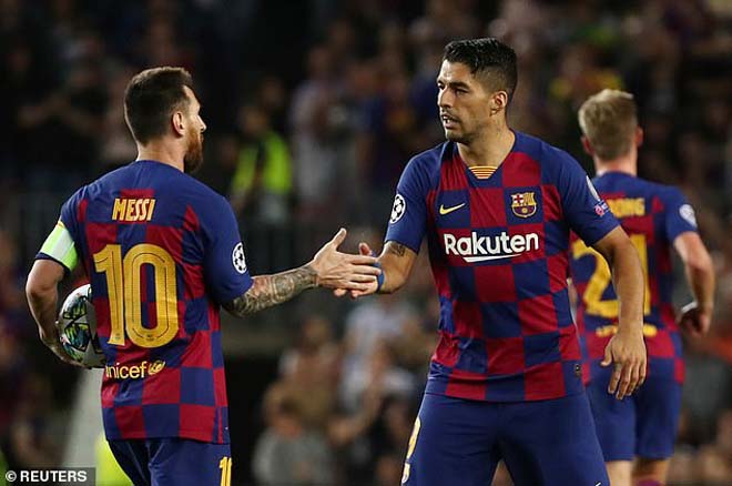 Suarez và Messi mang về chiến thắng đầu tay cho Barca