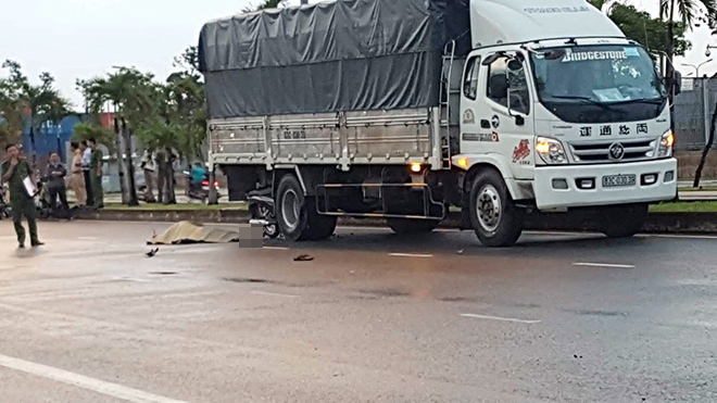 Tai nạn giao thông ở khu công nghệ cao TP.HCM khiến anh Đoàn Thanh Tùng tử vong