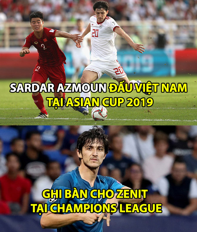 Tiền đạo Iran từng ghi bàn vào lưới Việt Nam tại Asian Cup 2019.