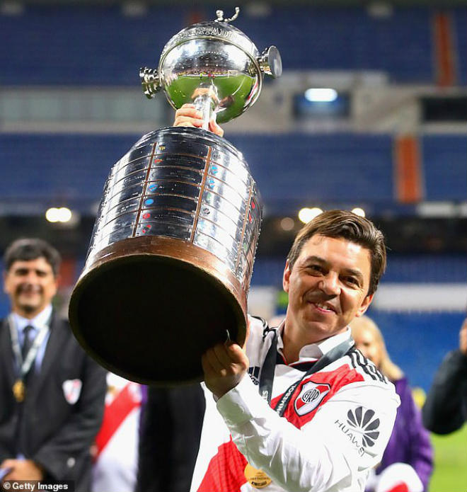 HLV Marcelo Gallardo đã giúp River Plate vô địch Nam Mỹ với danh hiệu Copa Libertadores 2018