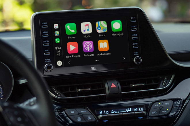 Hệ thống giải trí bổ sung tính năng kết nối Apple CarPlay